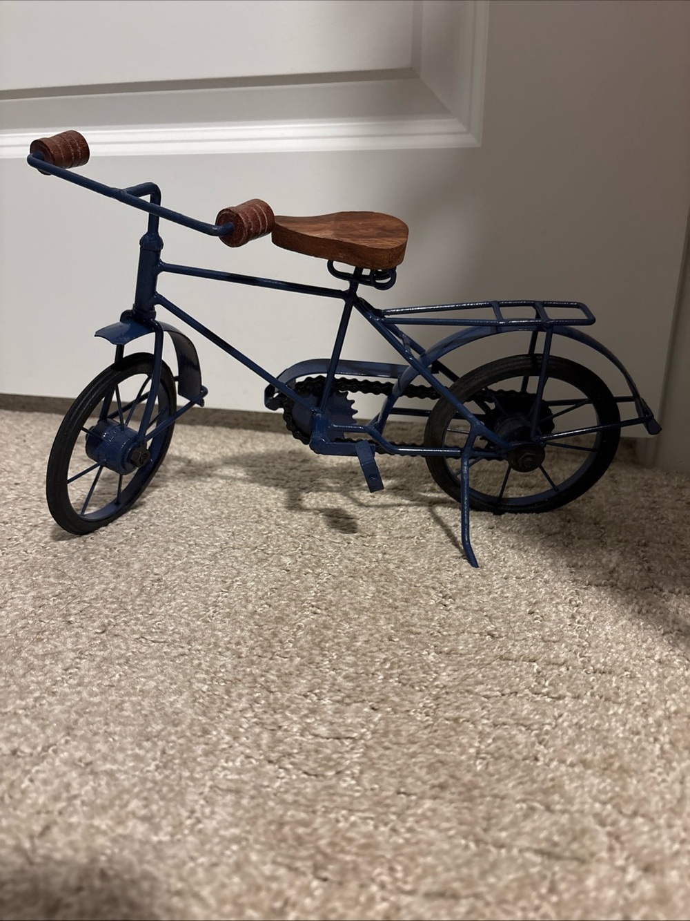 Bicycle Wood Metal Handcrafted Tabletop Display Fun Collectible